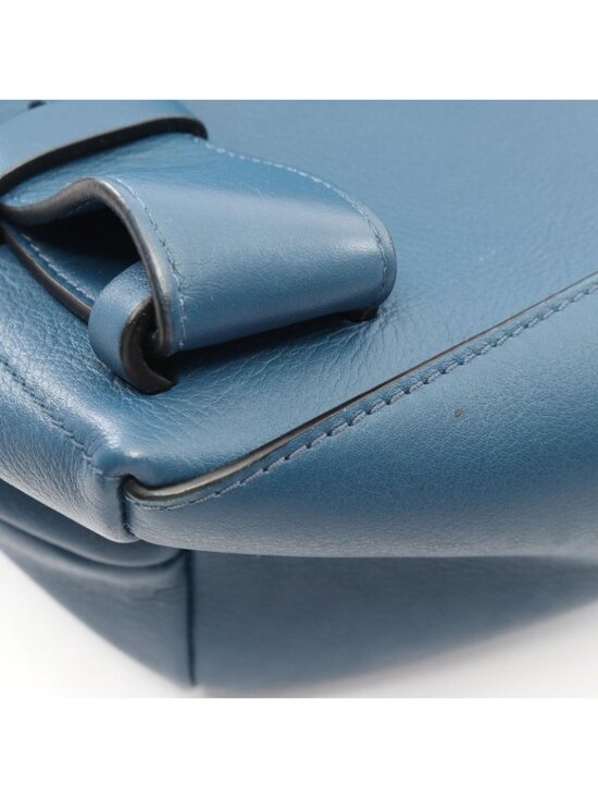 Loewe Backpack Goya Blue Leather